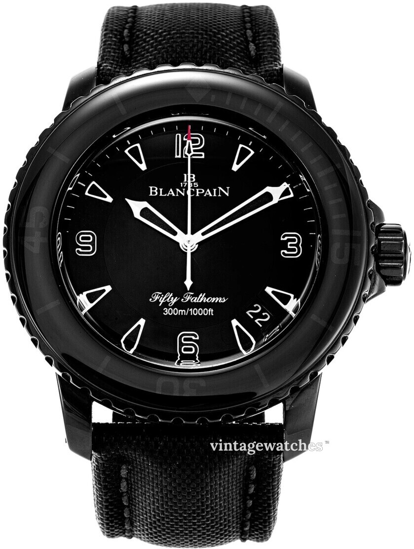 Blancpain fifty fathoms black knight shop